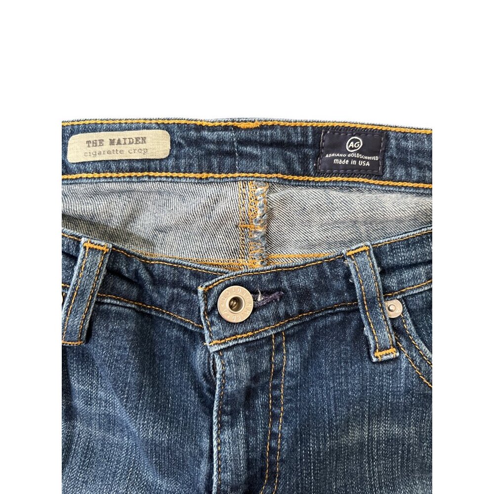 AG Adriano Goldschmied Maiden Cigarette Crop jeans size 30 - Picture 5 of 6